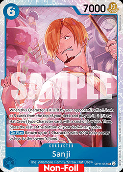 Sanji (OP11-051) - Learn Together Deck Set 01 (Super Rare) [LD01-OP11-051]
