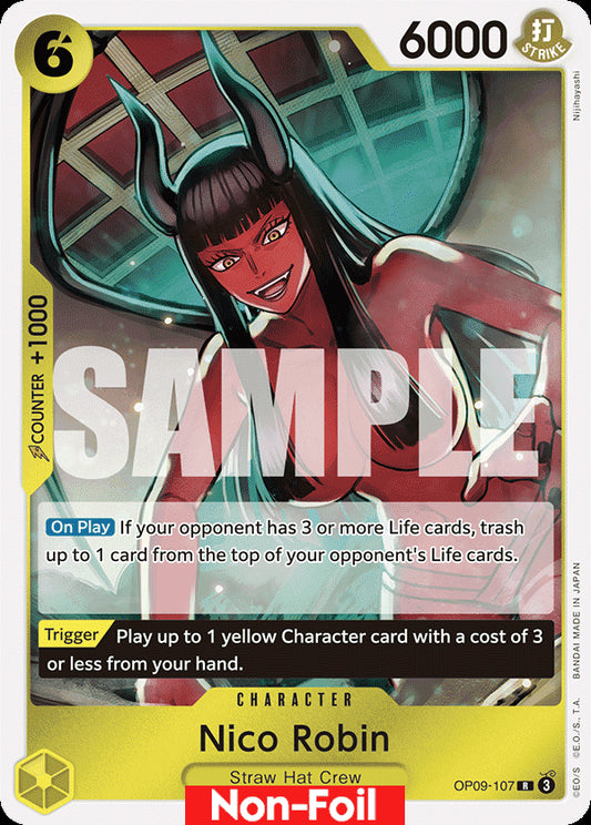 Nico Robin (OP09-107) - Learn Together Deck Set 01 (Rare) [LD01-OP09-107]