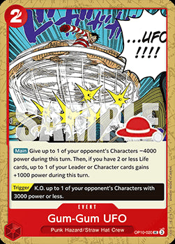 Gum-Gum UFO (OP10-020) - Learn Together Deck Set 01 (Uncommon) [LD01-OP10-020]