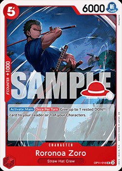 Roronoa Zoro (OP11-016) - Learn Together Deck Set 01 (Uncommon) [LD01-OP11-016]