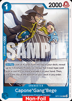 Capone"Gang"Bege (OP11-048) - Learn Together Deck Set 01 (Rare) [LD01-OP11-048]