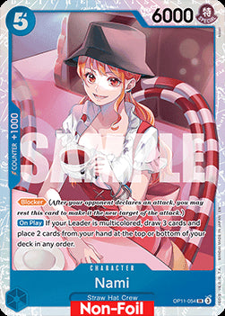 Nami (OP11-054) - Learn Together Deck Set 01 (Super Rare) [LD01-OP11-054]