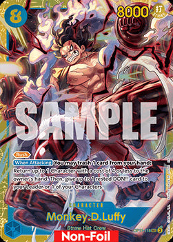 Monkey.D.Luffy (OP11-118) - Learn Together Deck Set 01 (Secret Rare) [LD01-OP11-118]