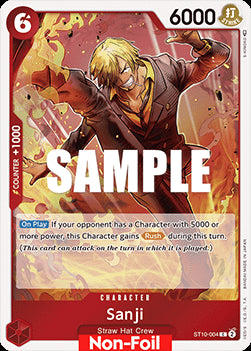 Sanji (ST10-004) - Learn Together Deck Set 01 (Common) [LD01-ST10-004]