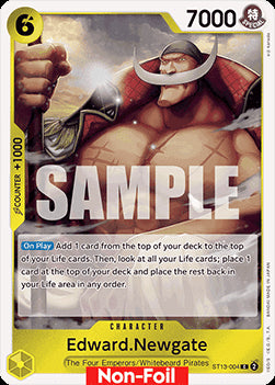 Edward.Newgate (ST13-004) - Learn Together Deck Set 01 (Common) [LD01-ST13-004]