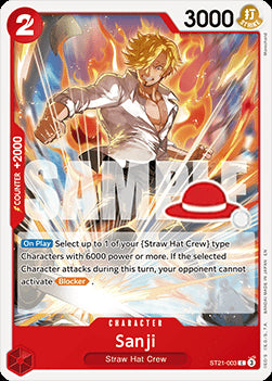 Sanji (ST21-003) - Learn Together Deck Set 01 (Common) [LD01-ST21-003]