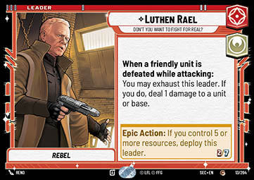 Luthen Rael, Don't You Want to Fight For Real? - Secrets of Power (Common) [SEC-013]