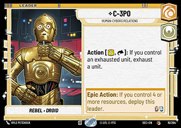 C-3PO, Human-Cyborg Relations - Secrets of Power (Common) [SEC-015]