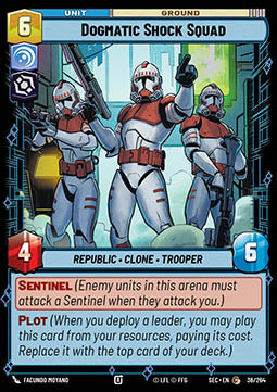 Dogmatic Shock Squad (V.1) - Secrets of Power (Common) [SEC-036]