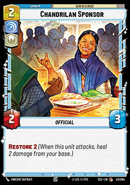 Chandrilan Sponsor (V.1) - Secrets of Power (Common) [SEC-043]
