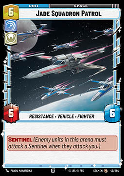 Jade Squadron Patrol (V.1) - Secrets of Power (Common) [SEC-049]