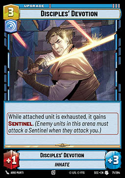 Disciples' Devotion (V.1) - Secrets of Power (Uncommon) [SEC-071]