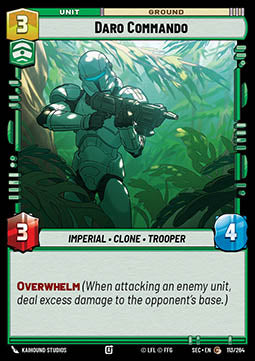 Daro Commando (V.1) - Secrets of Power (Common) [SEC-113]