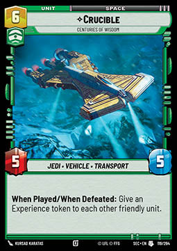 Crucible, Centuries of Wisdom (V.1) - Secrets of Power (Uncommon) [SEC-119]