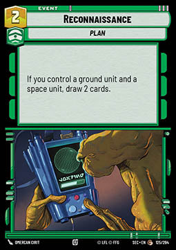 Reconnaissance (V.1) - Secrets of Power (Common) [SEC-125]