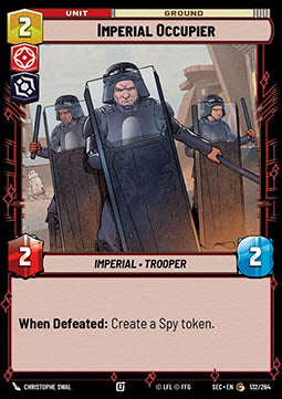 Imperial Occupier (V.1) - Secrets of Power (Common) [SEC-132]