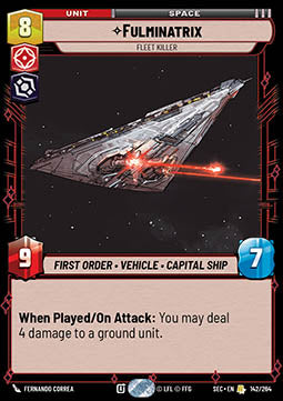 Fulminatrix, Fleet Killer (V.1) - Secrets of Power (Rare) [SEC-142]