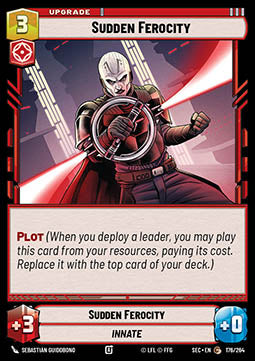 Sudden Ferocity (V.1) - Secrets of Power (Common) [SEC-176]
