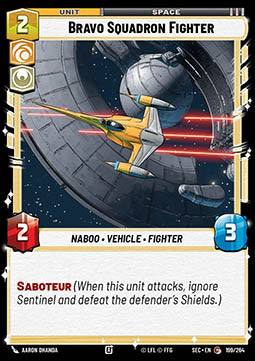 Bravo Squadron Fighter (V.1) - Secrets of Power (Common) [SEC-199]