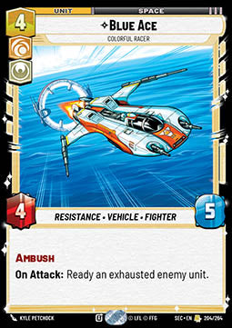 Blue Ace, Colorful Racer (V.1) - Secrets of Power (Rare) [SEC-204]