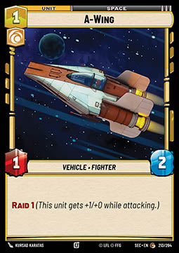 A-Wing (V.1) - Secrets of Power (Common) [SEC-213]