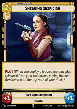 Sneaking Suspicion (V.1) - Secrets of Power (Common) [SEC-226]