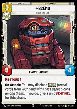 B2EMO, That's Two Lies (V.1) - Secrets of Power (Uncommon) [SEC-248]