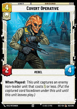 Covert Operative (V.1) - Secrets of Power (Common) [SEC-253]
