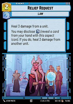 Relief Request (V.1) - Secrets of Power (Common) [SEC-074]