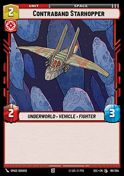 Contraband Starhopper (V.1) - Secrets of Power (Common) [SEC-161]