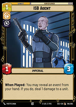ISB Agent (V.1) - Secrets of Power (Common) [SEC-184]