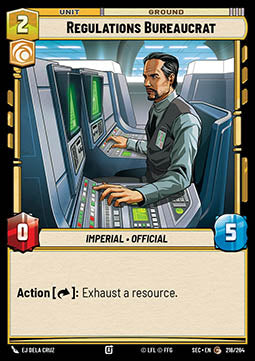 Regulations Bureaucrat (V.1) - Secrets of Power (Common) [SEC-216]