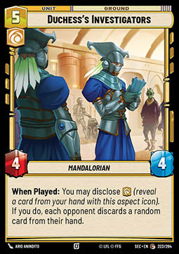 Duchess's Investigators (V.1) - Secrets of Power (Common) [SEC-223]