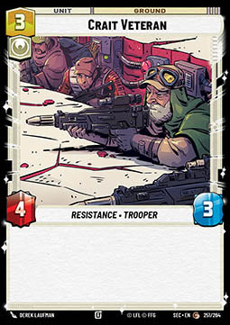Crait Veteran (V.1) - Secrets of Power (Common) [SEC-251]