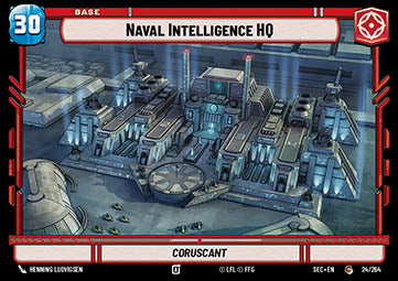 Naval Intelligence HQ // Spy Token - Secrets of Power (Common) [SEC-024/T01]