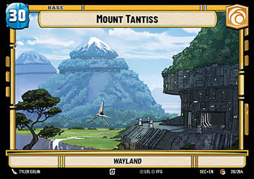 Mount Tantiss // Spy Token - Secrets of Power (Common) [SEC-026/T01]
