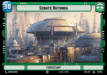 Senate Rotunda // Experience Token - Secrets of Power (Common) [SEC-022/T02]