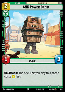 GNK Power Droid (V.2) - Secrets of Power (Common) [SEC-620]