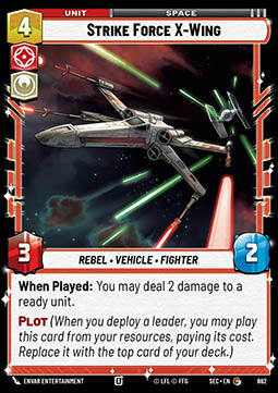 Strike Force X-Wing (V.2) - Secrets of Power (Common) [SEC-662]