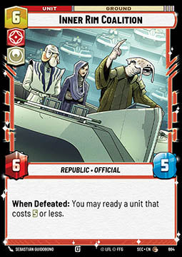 Inner Rim Coalition (V.2) - Secrets of Power (Common) [SEC-664]