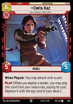 Cinta Kaz, The Struggle Comes First (V.2) - Secrets of Power (Uncommon) [SEC-682]