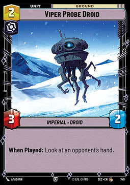Viper Probe Droid (V.2) - Secrets of Power (Common) [SEC-749]
