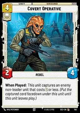 Covert Operative (V.2) - Secrets of Power (Common) [SEC-763]