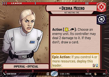 Dedra Meero, Not Wasting Time (V.1) - Secrets of Power: Extras (Common) [XSEC-274]
