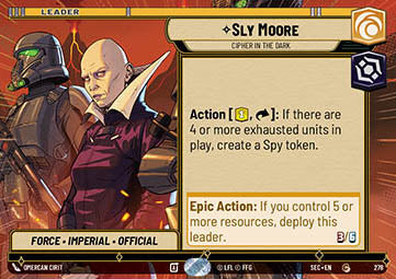 Sly Moore, Cipher in the Dark (V.1) - Secrets of Power: Extras (Common) [XSEC-278]