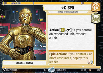 C-3PO, Human-Cyborg Relations (V.1) - Secrets of Power: Extras (Common) [XSEC-279]