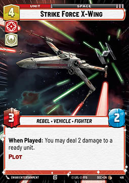 Strike Force X-Wing (V.1) - Secrets of Power: Extras (Common) [XSEC-416]