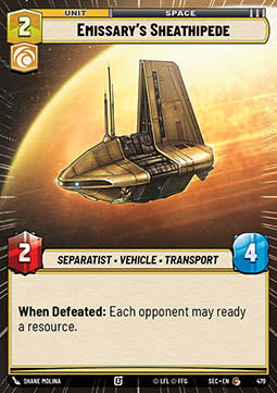 Emissary's Sheathipede (V.1) - Secrets of Power: Extras (Common) [XSEC-479]