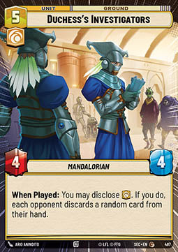 Duchess's Investigators (V.1) - Secrets of Power: Extras (Common) [XSEC-487]