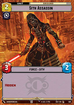 Sith Assassin (V.1) - Secrets of Power: Extras (Common) [XSEC-502]